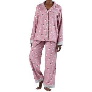 Munki Munki 2025 NWT Sassy Cats Pajama Set 2pc Size XL in Pink Sassy Cats